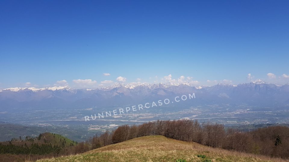 Panorama del Trail dei Brac