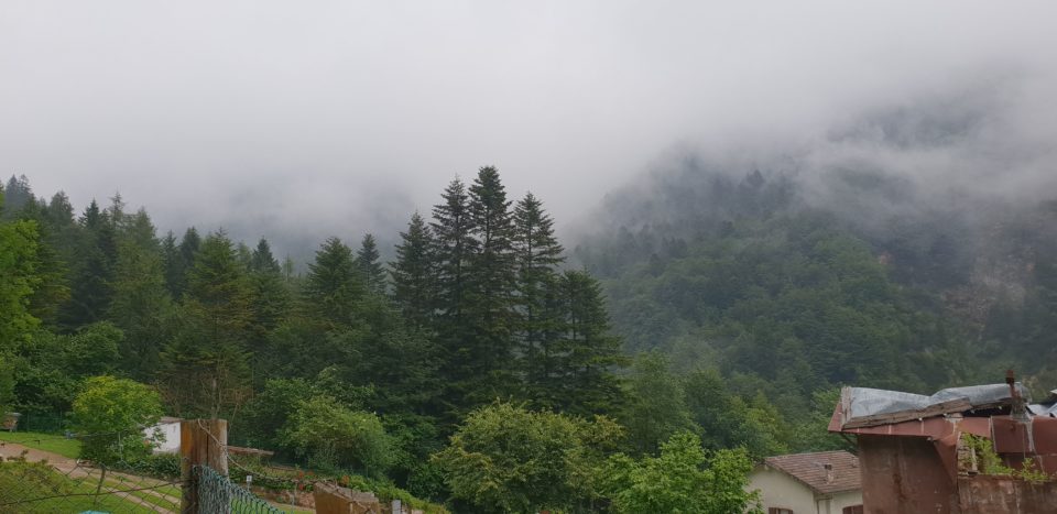 veduta da rifugio boschetto