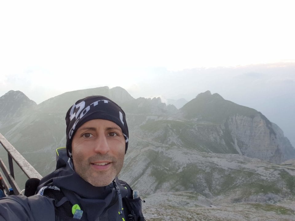 runnerpercaso sul monte carega